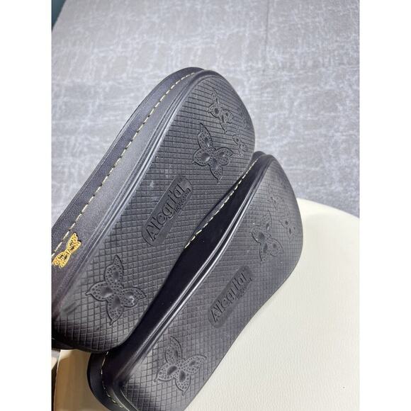 Alegria Lite Lula Woven Wonder Sling back Womens Colorful Sandals Sz 39 - Picture 7 of 7